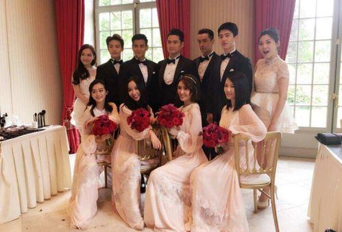 娱乐吃瓜酱婚礼,一场星光熠熠的甜蜜盛宴